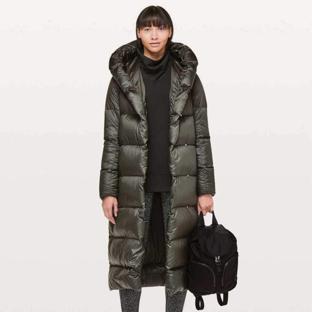 ❌SOLD❌Lululemon Long Cloudscape Wrap Coat Long - Picture 2 of 11